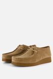 CLARKS WallabeeEVOSh Dames Veterschoenen - Suède - Beige