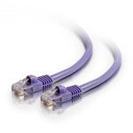 C2G 1.5m Cat5e 350MHz Snagless Patch Cable netwerkkabel Paars