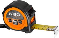 Houthandel Veneman Neo Tools rolmaat met magneet gewalst staal 25mm 5 meter