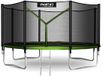 Neo-Sport Serie - Trampoline de jardin - 374cm - Résistant aux intempéries - Incl. échelle