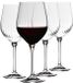 KROSNO Verres à vin rouge Set de 4, 450 ml, Harmony Lumi Collectie