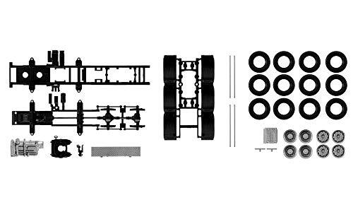 Herpa - Chassis 4-asss Volvo heavy duty trekker