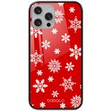 ERT GROUP mobiel telefoonhoesje voor Apple iPhone XR, origineel en officieel erkend Babaco patroon Winter 001 gemaakt van gehard glas, aangepast aan de vorm van de mobiele telefoon, beschermhoes