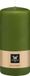 Wiedemann Bougie cylindrique/bougie pilier - vert olive - 15 x 7 cm - 63 heures de combustion