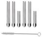 Extracteur de prise jack pour casque - 3,5 mm - Tube en acier - Pour téléphone portable et tablette
