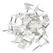 fischer - Vaste kabelbinders Gc 0-1 wit voor het bevestigen van platte of parallelle kabels (100 stuks)