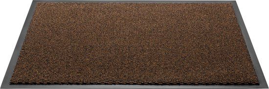 Schoonloopmat spectrum bruin 60x90 cm deurmat
