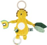 Trixie Mr. Lion Hangend activiteitenspeeltje – 3m+ – met Kralenring, Spiegel & Knisperpapier