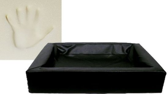 Bia Bed hondenmand ortho 7 120x100x15cm zwart