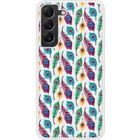 Pauwenveer siliconen hoesje compatibel met Galaxy S22 Plus