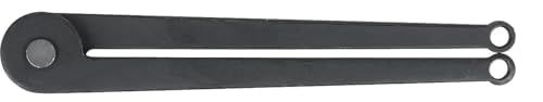 KS Tools 150.3208 Tweegatsmoerdraaier, verstelbaar, lengte 161 mm