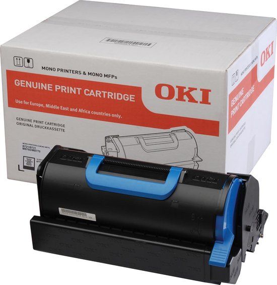OKI 45488802 Toner Black | 18000 Pages | Compatible with Oki B721/B731