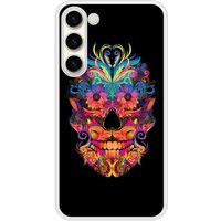Samsung Siliconen hoesje compatibel met Galaxy S23 Plus Carnival-masker