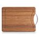 Zeller 25238 snijplank, bamboe, Beige, 37 x 48 x 5 cm