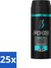 Axe Apollo Déodorant Bodyspray - 150 ml - Lot économique - 25 pièces