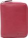 Esquire Portemonnee Duo Zip Around Wallet Red Donkerrood