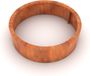 Geroba Cortenedge Cercles d'arbres 1500 x 1500 x 150 mm Acier Corten