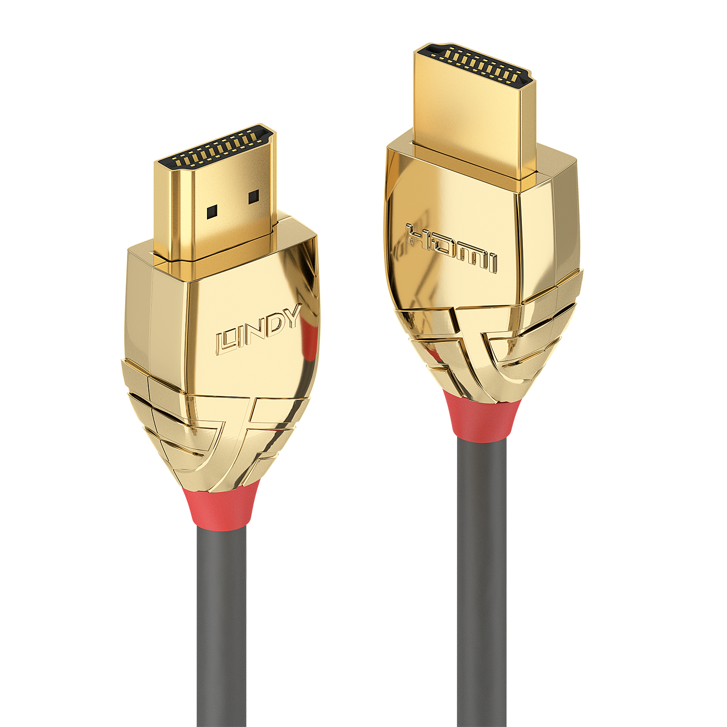 LINDY 37862 HDMI Kabel - 2 m - Grijs