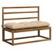 vidaXL - 2-delig - Coussin de banquette - VIANEN - 100% - Polyester - Crème