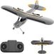 SZSMART B3 avion RC (2 batteries - autonomie : 10 min - gris)
