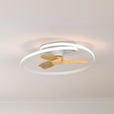 Mantra Iluminación Mantra Ocean LED Ceiling Fan White/Wood DC Silent CCT