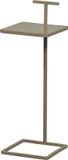 WOOOD Toste bijzettafel - Metaal - Donker Zand - 64x22x22