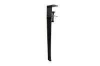 Shepherd Hardware 16" verstelbare pasvorm tafelklem benen, ruwe afwerking
