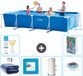 Intex Rechthoekig Frame Zwembad - 450 x 220 x 84 cm - Blauw