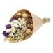 Dille &amp; Kamille Fleurs séchées, bouquet cône, bleu pastel