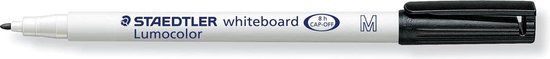 STAEDTLER Lumocolor whiteboardmarker - Zwart - Wit - Viltstift - 1 stuk(s)