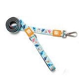 Max & Molly Hondenriem Paradise Short Leash L Blauw Polyester