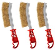 Brosse à main Set de 3 Pièces pour Travaux de Nettoyage