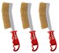 Brosse à main Set de 3 Pièces pour Travaux de Nettoyage
