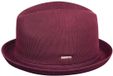 Kangol Tropicplayer Trilby Hoed Unisex Bordeauxrood Maat M