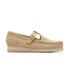 Clarks Wallabee T Bar beige Lederschuhe (37.5)