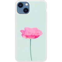 Apple Siliconen hoesje compatibel met iPhone 13 Rose Flower