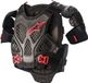 Alpinestars A-6 Borstbeschermer Zwart Antraciet Rood
