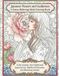 Japanese Flowers and Goddesses: A Stress-Relieving Adult Coloring