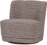 WOOOD Atty Draaifauteuil - Grove Melange - Beige