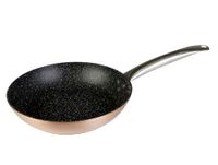 wecook inductie-braadpan, gesmeed aluminium, zwart/koper, 22 cm