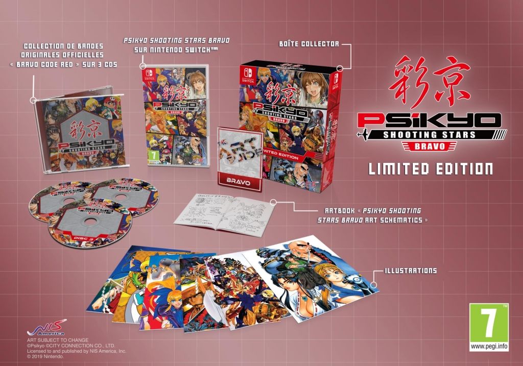 NIS Psikyo Shooting Stars Bravo Limited Edition - Nintendo Switch