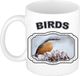 Bellatio Decorations Shoppartners Bv Dieren liefhebber boomklever vogel mok 300 ml - keramiek - cadeau beker / mok vogels liefhebber
