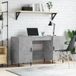 Maison Exclusive - Bureau en béton, 140x50x75 cm, fait de panneaux de particules