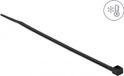 Delock Tie-wraps 200 x 3,6mm / zwart - koudebestendig en UV-resistent (100 stuks)