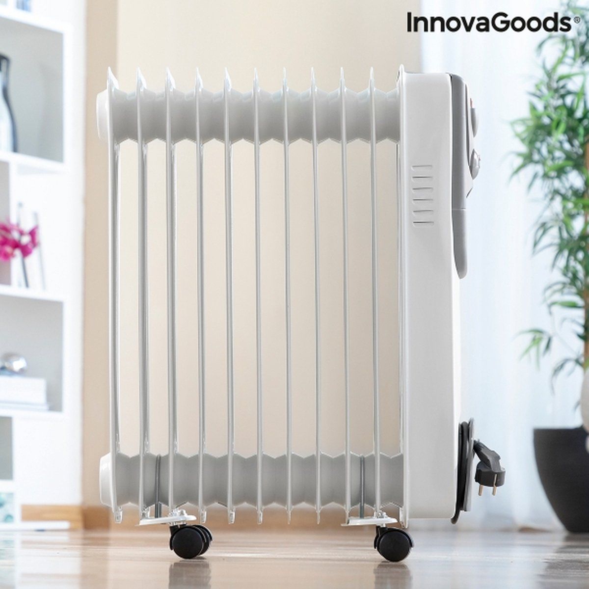 Innovagoods Olieradiator | Oileven | 2500W | 11 kamers | Verstelbaar