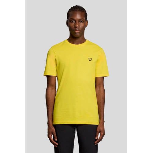 Lyle & Scott Regular T-shirt Geel