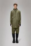 Rains Long Jacket Vert