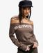 Superdry & Co Bench Aansluitende Lange Mouw Laagjes Top Brown Taille: XL