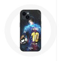 Maniacase Etui voor Iphone 14 Lionel Messi FCB Barcelona Voetbalclub