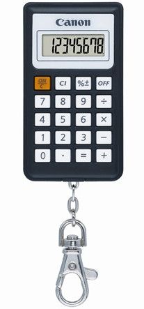 Canon KC-30 EURO 2012 Pocket Basisrekenmachine Zwart